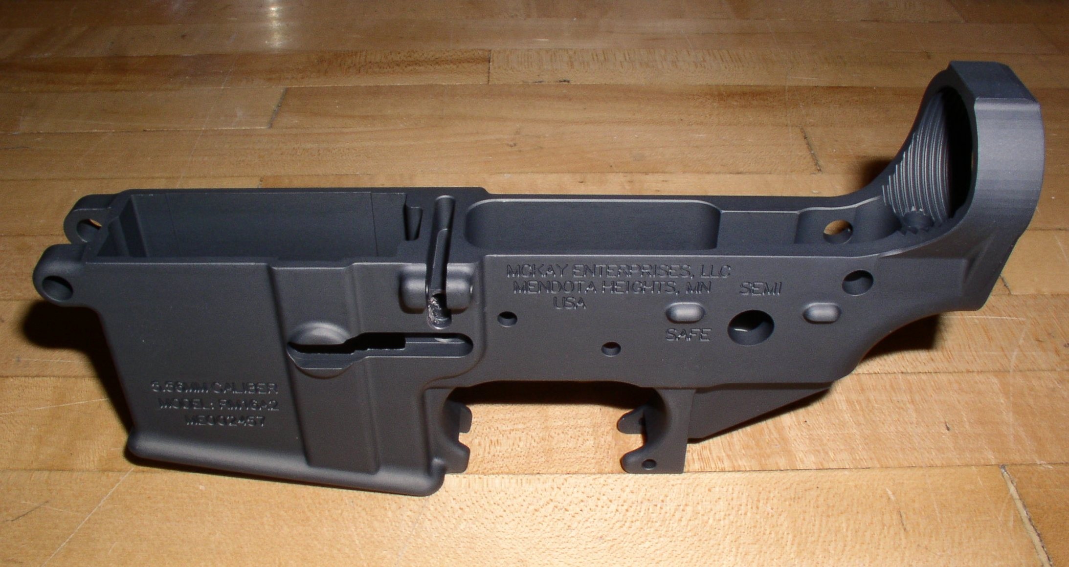 M16 A1 Lower Compared To M16 A2 Lower